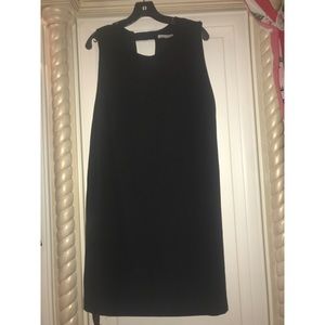 Simple Black Work Dress